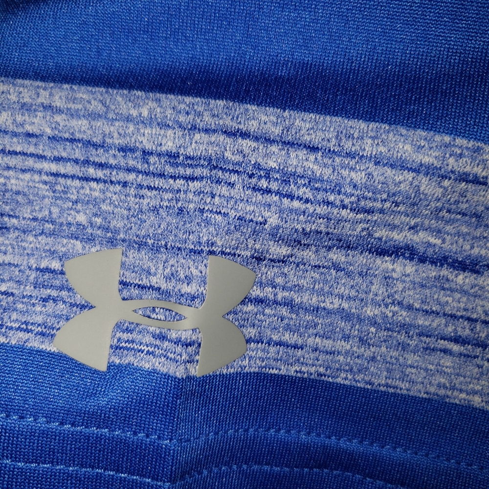 Under Armour Skyball Tonal Stripe Golf Polo - Picture 6 of 6